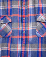 Load image into Gallery viewer, Blue and Pink Flannel (XL)
