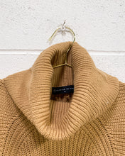 Load image into Gallery viewer, Fashion to Figure Caramel Knit Poncho (3)

