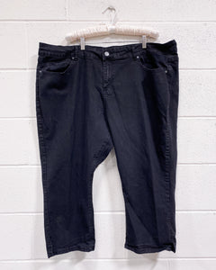 Simply Emma Black Capri Pants (24W)