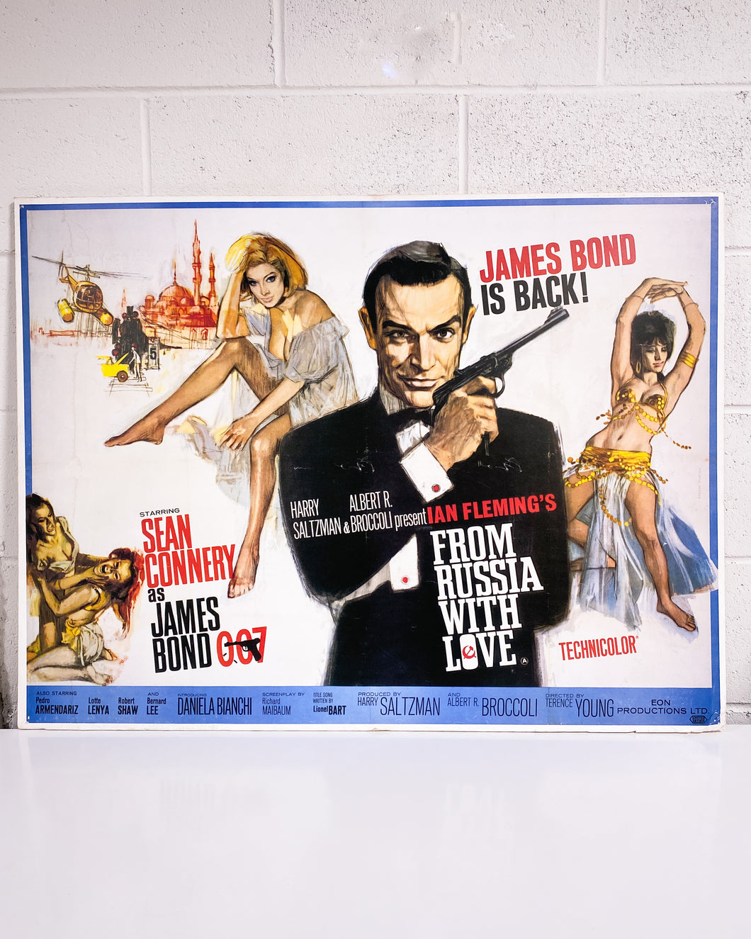 James Bond “From Russia with Love” Poster Board
