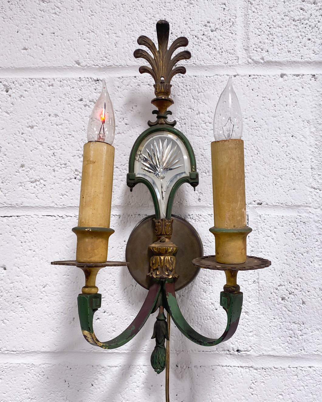 Vintage Brass Sconce