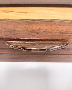 Vintage Long Wooden Jewelry Box