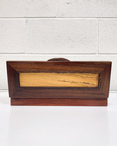 Vintage Long Wooden Jewelry Box