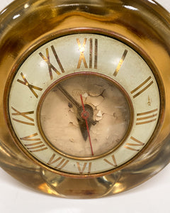 Vintage Gold Telechron Mercury Clock - As Found