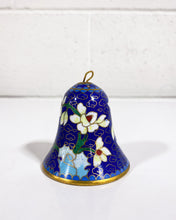 Load image into Gallery viewer, Mini Blue Floral Bell

