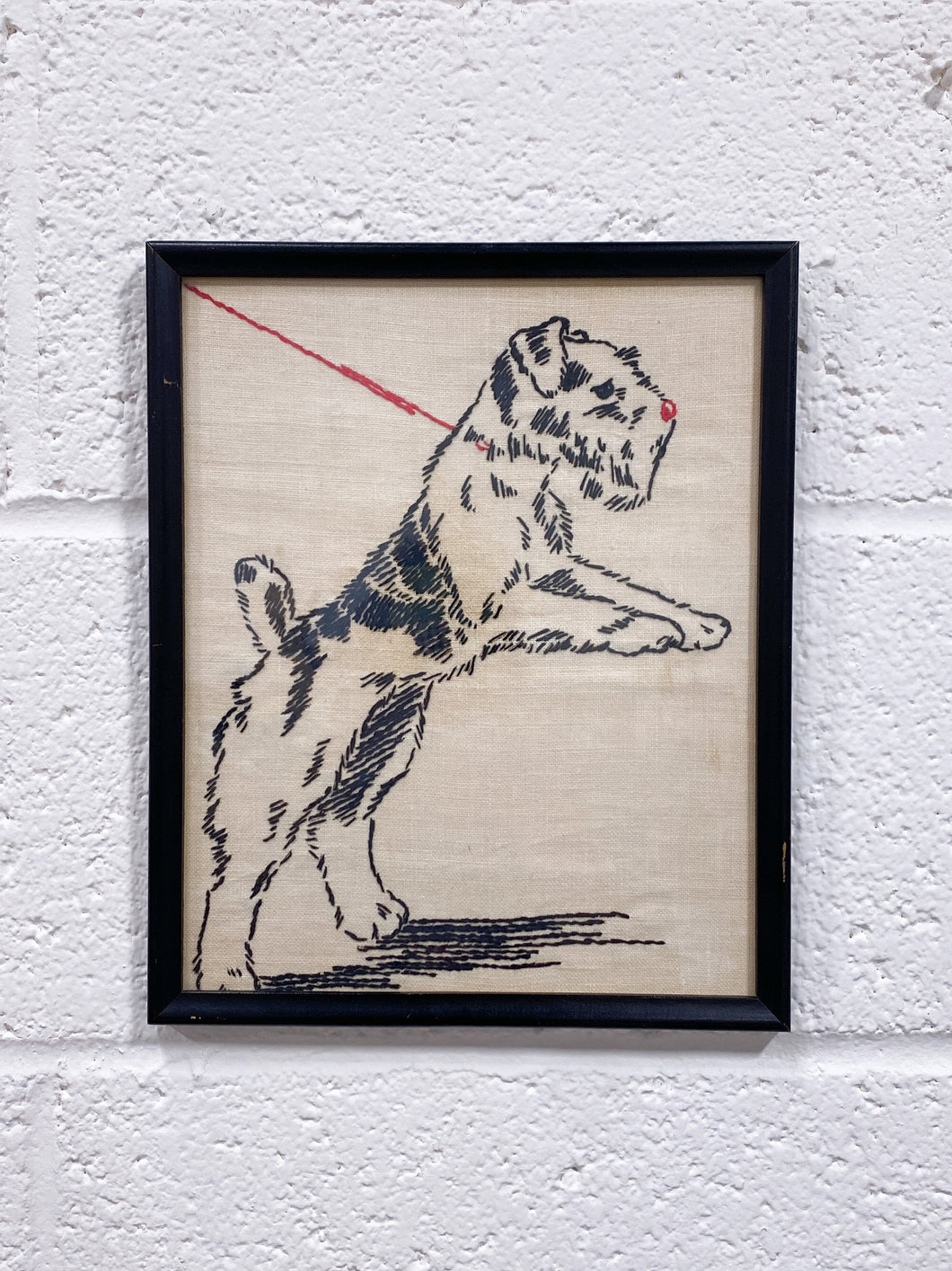 Embroidered Dog by Linda for Mother