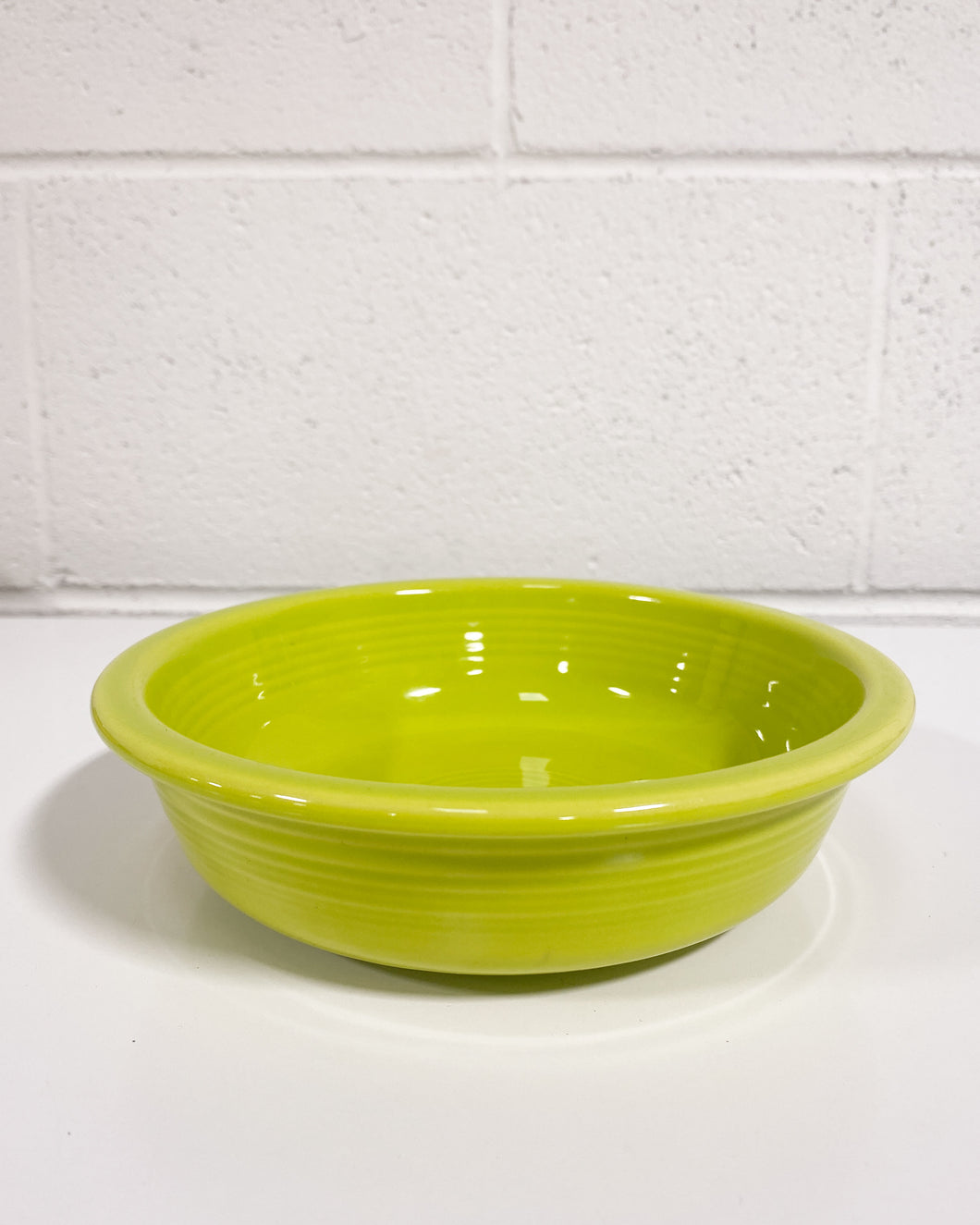 Small Chartreuse Fiesta Ware Bowl