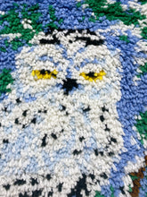 Load image into Gallery viewer, Vintage Woven Owl Wall Hanging
