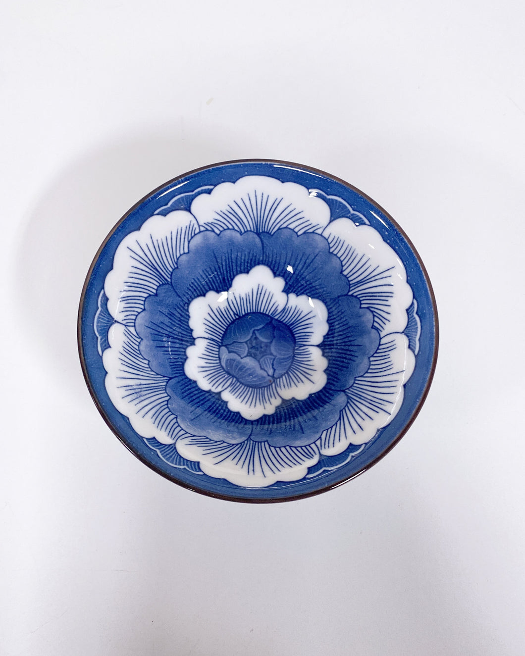 Small Porcelain Peony Catchall