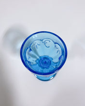 Load image into Gallery viewer, Mini Blue Glass Goblet
