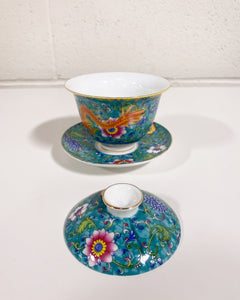 Porcelain Teacup with Lid