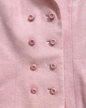 Load image into Gallery viewer, Vintage 2-piece Wool Pink Dress and Waistcoat Set
