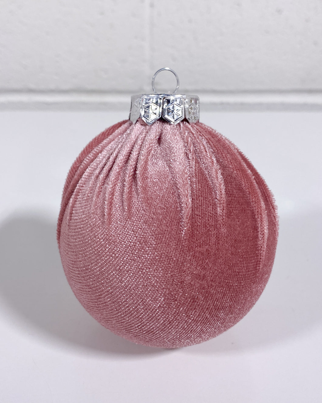 Mauve Velvet Ornament