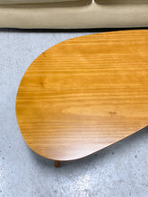 Load image into Gallery viewer, Light Walnut Boomerang Coffee Table
