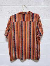 Load image into Gallery viewer, Button Up Shirt with Southwest Motif (XXL)
