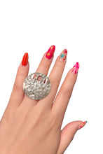 Load image into Gallery viewer, Oversized Round Modernist .925 Ring
