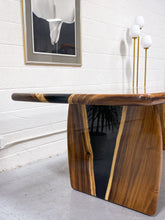 Load image into Gallery viewer, Solid Walnut + Resin Dining Table
