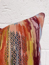Load image into Gallery viewer, Flamestitch Pillow
