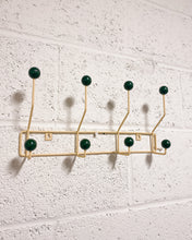 Load image into Gallery viewer, Vintage Style Hanging Wall Hooks in Green
