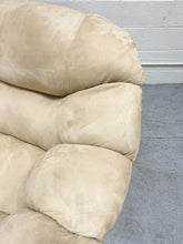 Load image into Gallery viewer, Oversized Beige Swivel Chair
