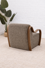 Load image into Gallery viewer, Drew Lounge Chair in Mineral Brown

