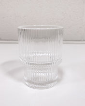 Load image into Gallery viewer, Ribbed Drinking Glass
