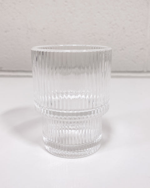 Set of 4 Square Bottom Sculptural Glasses – Sunbeam Vintage