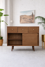 Load image into Gallery viewer, Victor Walnut Storage Console

