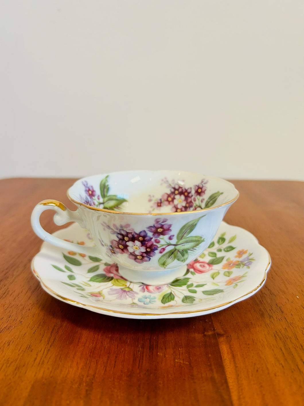 Lefton Hand Painted China Tea Set
