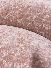 Load image into Gallery viewer, Reupholstered Crushed Velvet Sculptural Sofa by Weiman
