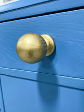 Load image into Gallery viewer, Dusty Blue Art Deco Cabinet
