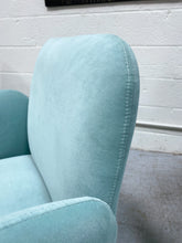 Load image into Gallery viewer, Tiffany Blue Velvet Chairs - Set of 4
