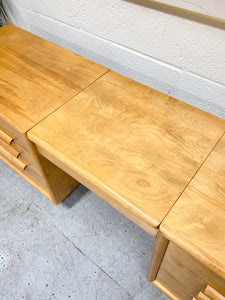 Restored California Modern Long Desk Chest Set