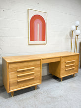 Load image into Gallery viewer, Restored California Modern Long Desk Chest Set
