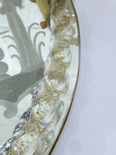 Load image into Gallery viewer, Vintage Murano Reverse Etched Mirror Vanity Tray
