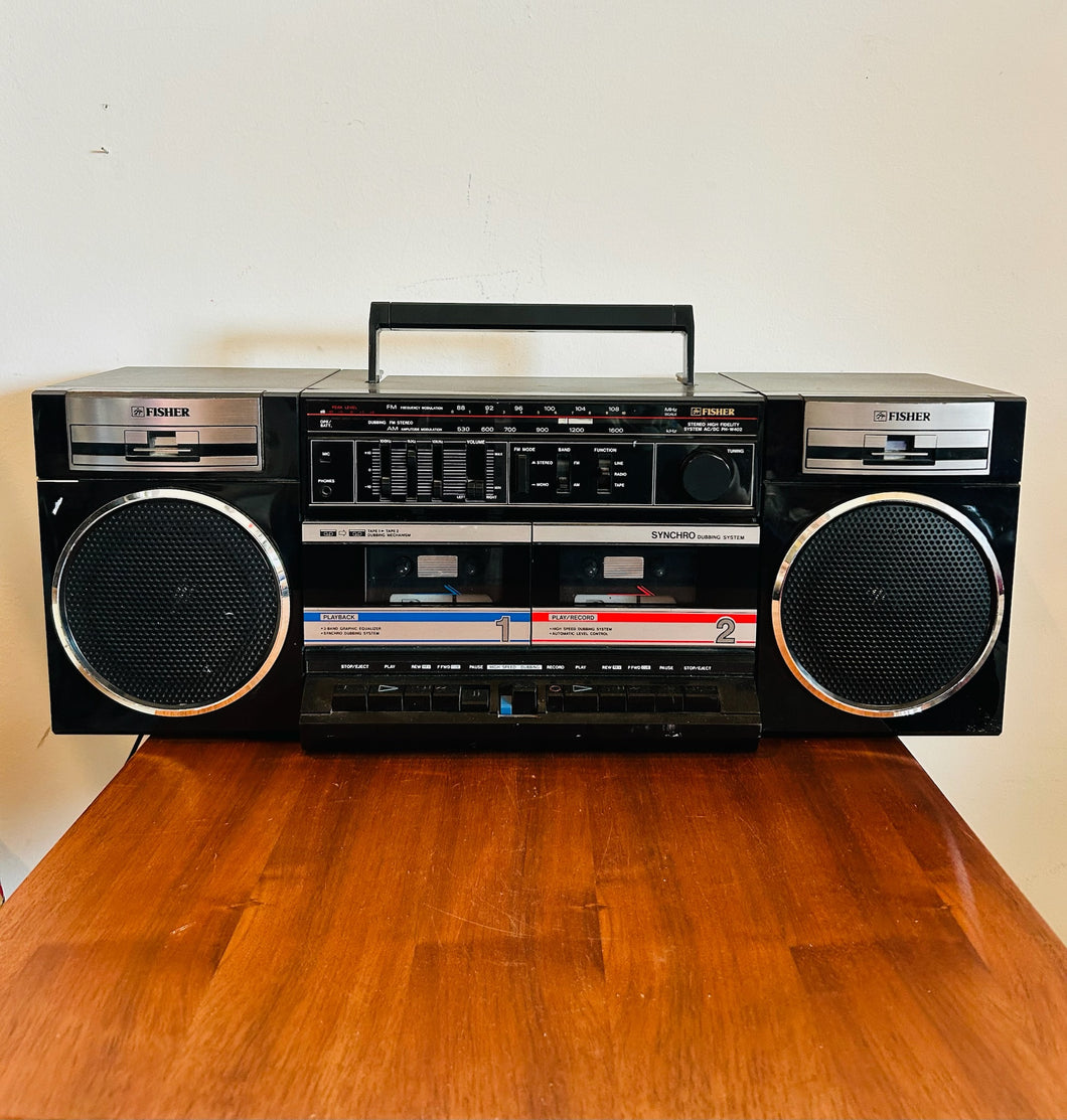 80s Fisher High Fidelity Stereo System