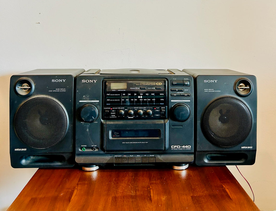 Sony CFD-440 BoomBox