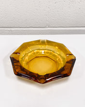 Load image into Gallery viewer, Vintage Amber Ashtray
