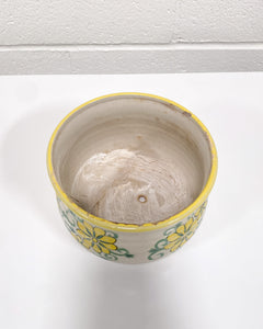 Vintage Floral Planter - Made in Japan