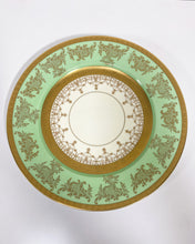 Load image into Gallery viewer, Vintage Edgerton Green and Gold Plate - Made in Japan
