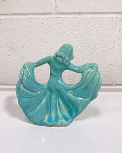 Vintage Walker Pottery Dancing Woman Figurine