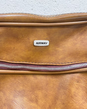 Load image into Gallery viewer, Vintage Caramel Colored “Airway” Bag
