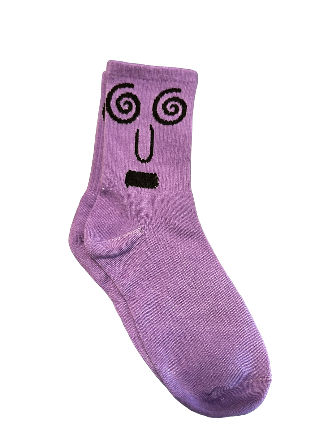 Purple Funny Socks
