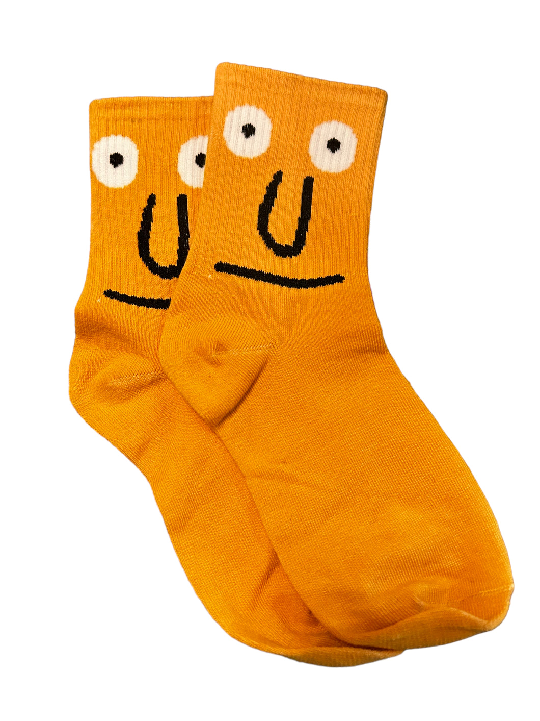 Tangerine Yellow Funny Socks