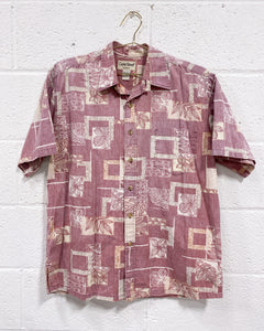 Cooke Street Pink Hawaiian Shirt (L)