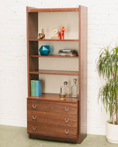 Brazilian Rosewood Danish Walnut Shelf