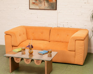 Chelsea Loveseat in Parallel Tobacco