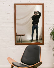 Load image into Gallery viewer, 1960’s Vintage Walnut Mirror
