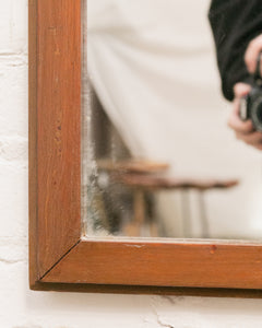 1960’s Vintage Walnut Mirror