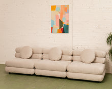 Load image into Gallery viewer, Elodie Velvet 3 Piece Modular Sectional Sofa
